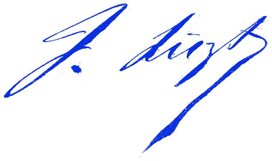 Franz Liszt Signatur